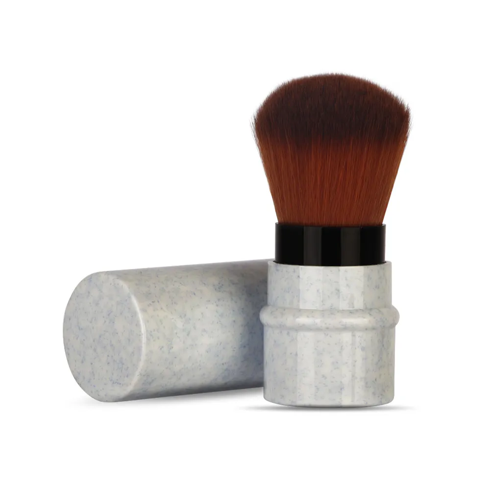 Marble Blush Telescopic Brush - Blue