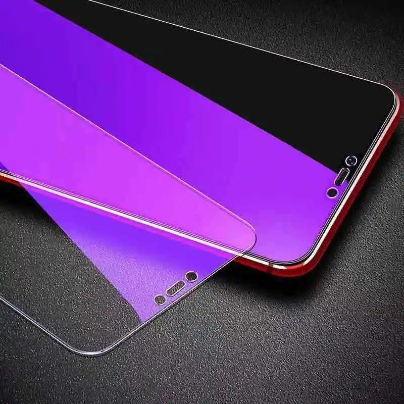 Purple Light Anti-Blue Full Screen Tempered Film