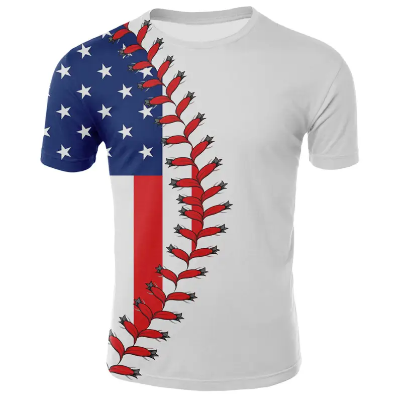 3D digital print T-shirt