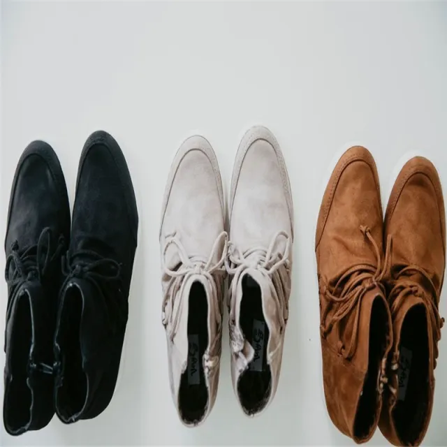 Fashion High top Lace up Flat Ankle Boots Women White - Shop at LoveMi