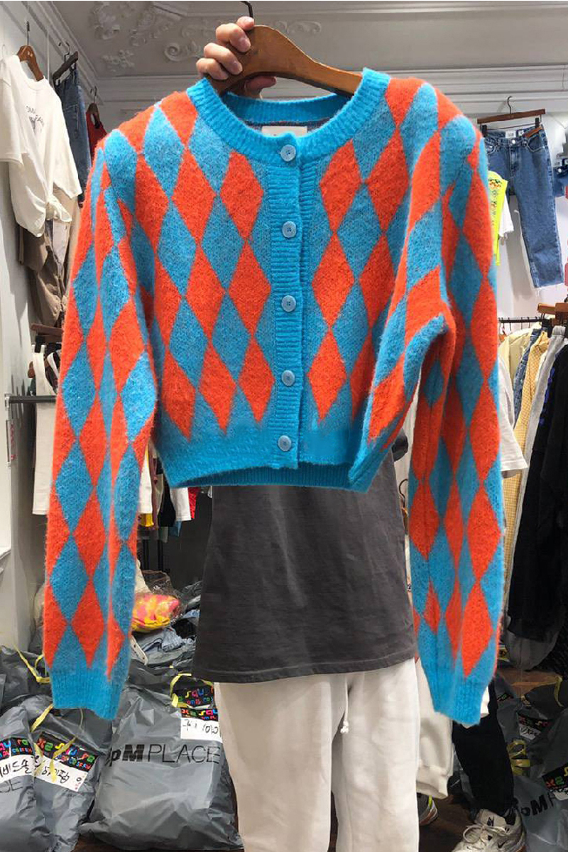 Women's Waist Cardigan Sweater Short Knitted Jacket