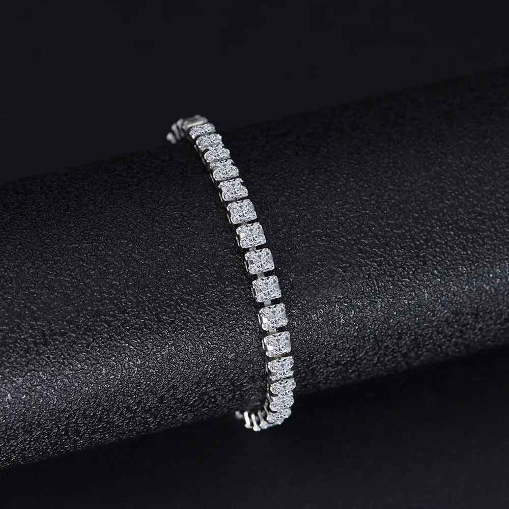 High Carbon Diamond Full Diamond Bracelet