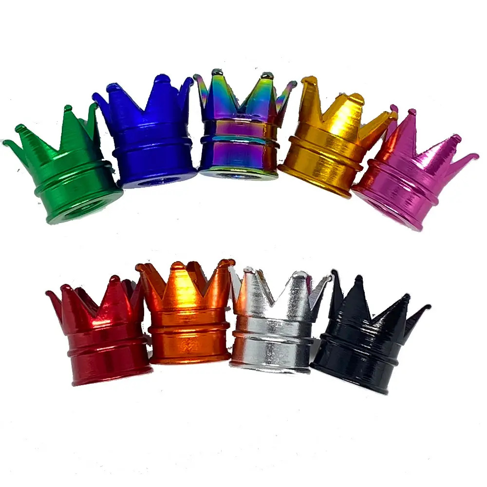 Creative Crown Valve Cap Dustproof French Vlve