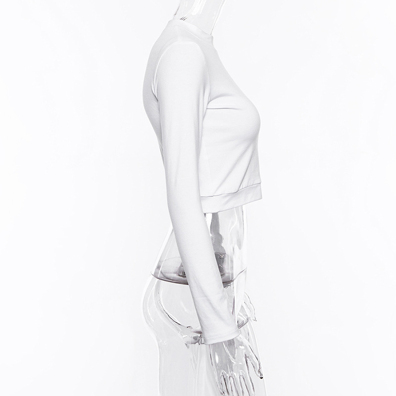 Long Sleeve Round Neck Stripe T-Shirt