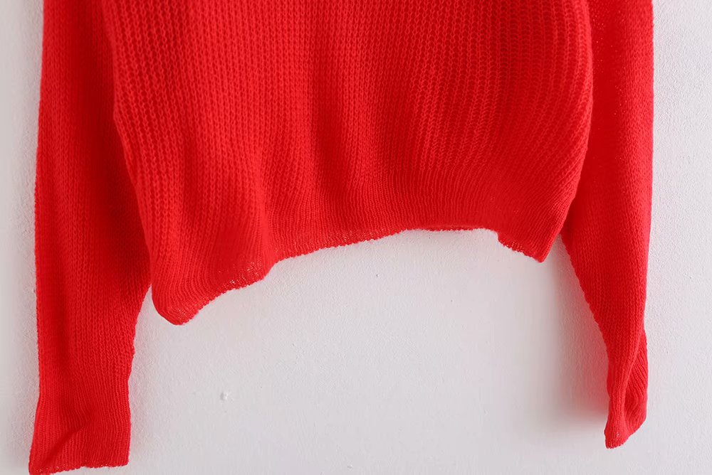 Layered decorative sweater