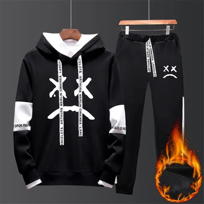 Couple Plus Fleece Sweater Suit
