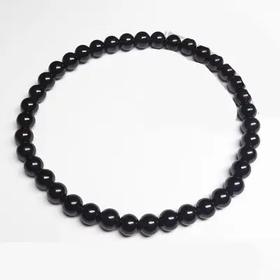 Natural Crystal Black Tourmaline Anklet For Men And Women