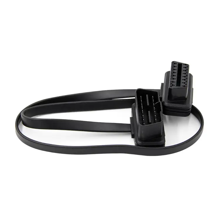 Noodles Conversion Line Male Female Elbow OBD2 Extension Line 60cm