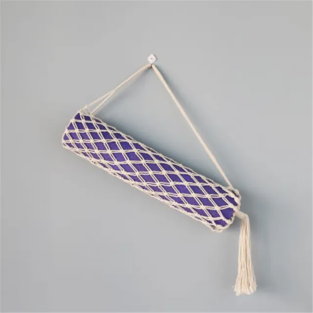 Portable Hand Woven Yoga Mat Tassel Storage Bag 01Style - Shop at LoveMi