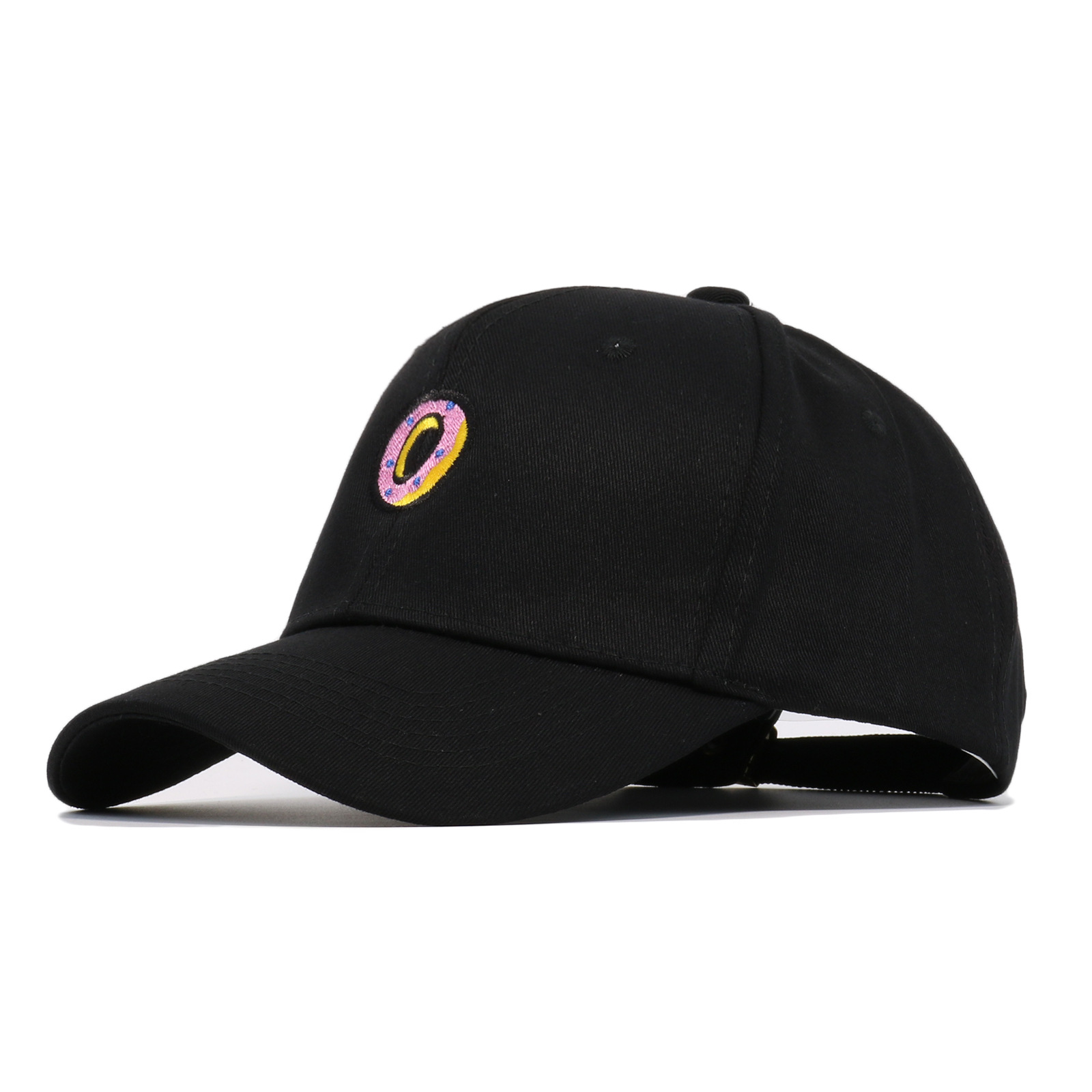 Embroidered Cotton Baseball Cap Fashion Donut Hat