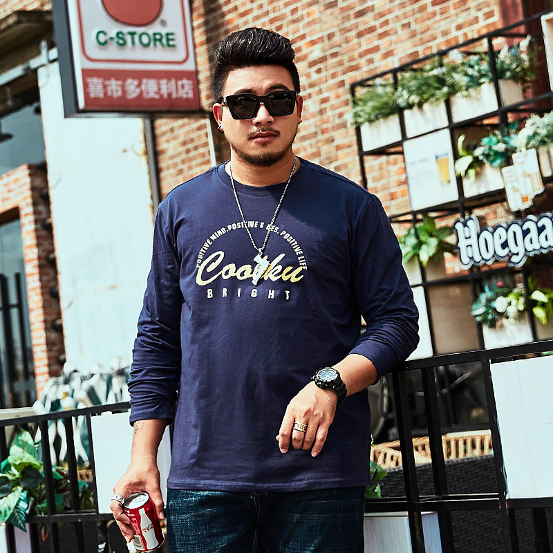 New Fall Winter Plus Size Long-Sleeved T-Shirt