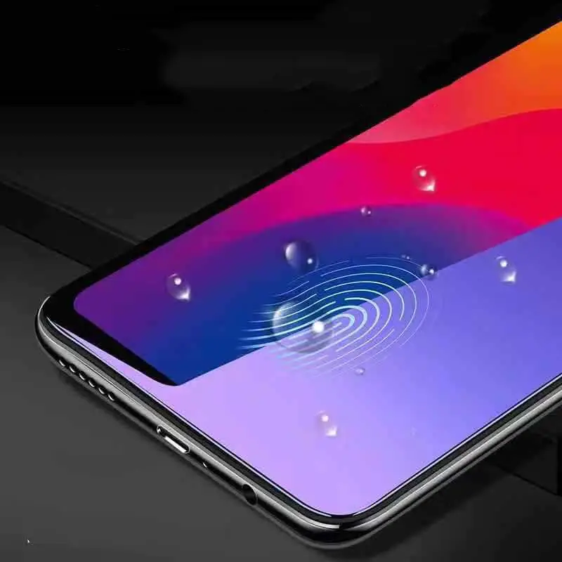VIVO S1pro Full Screen Transparent Purple Tempered