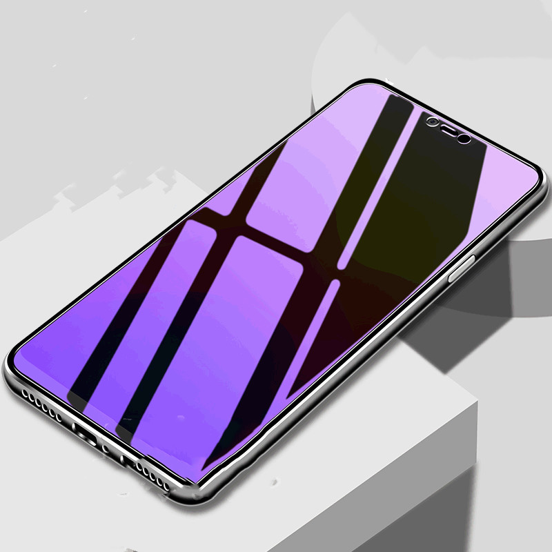 VIVO S1pro Full Screen Transparent Purple Tempered Film — view 5
