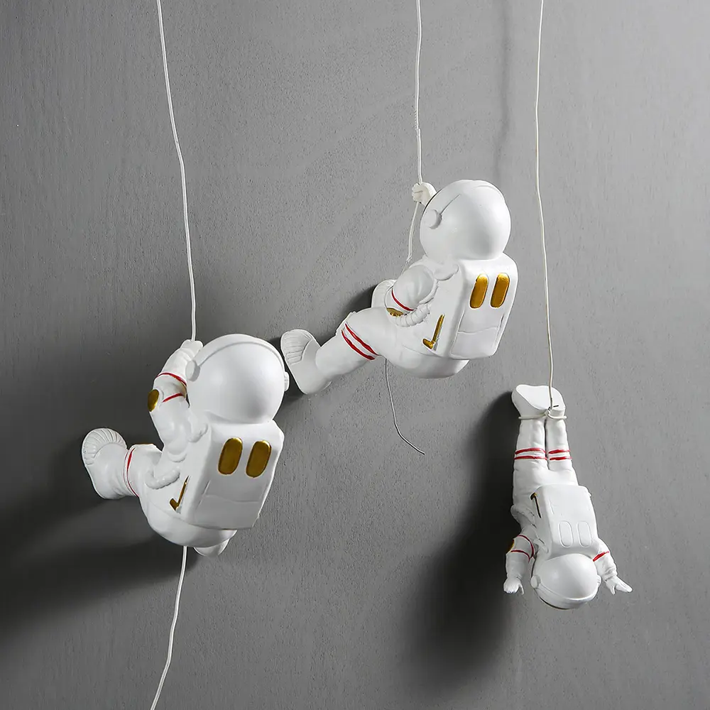 Wind Ornaments Wall Hanging Three-Dimensional Astronaut