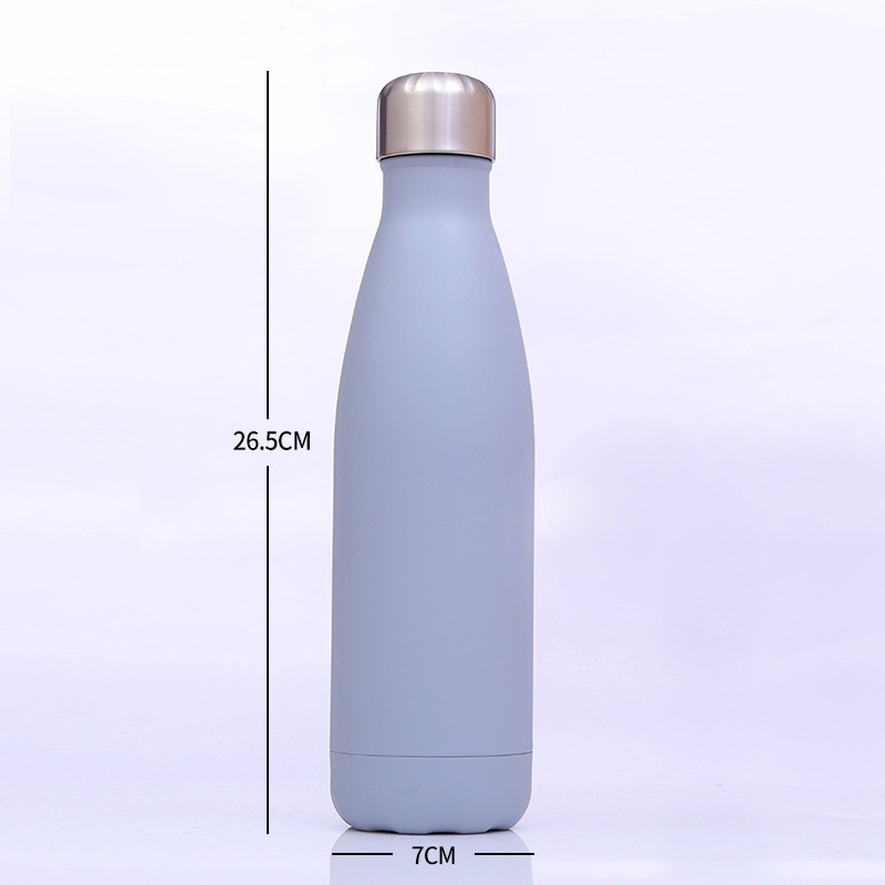 Coke Bottle Stainless Steel Vacuum Flask Bowling Cup Sports Bottle