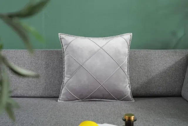 Nordic style INS modern fashion decorative pillow Jan Oulingge European sofa pillow cushion Grey - Shop at LoveMi