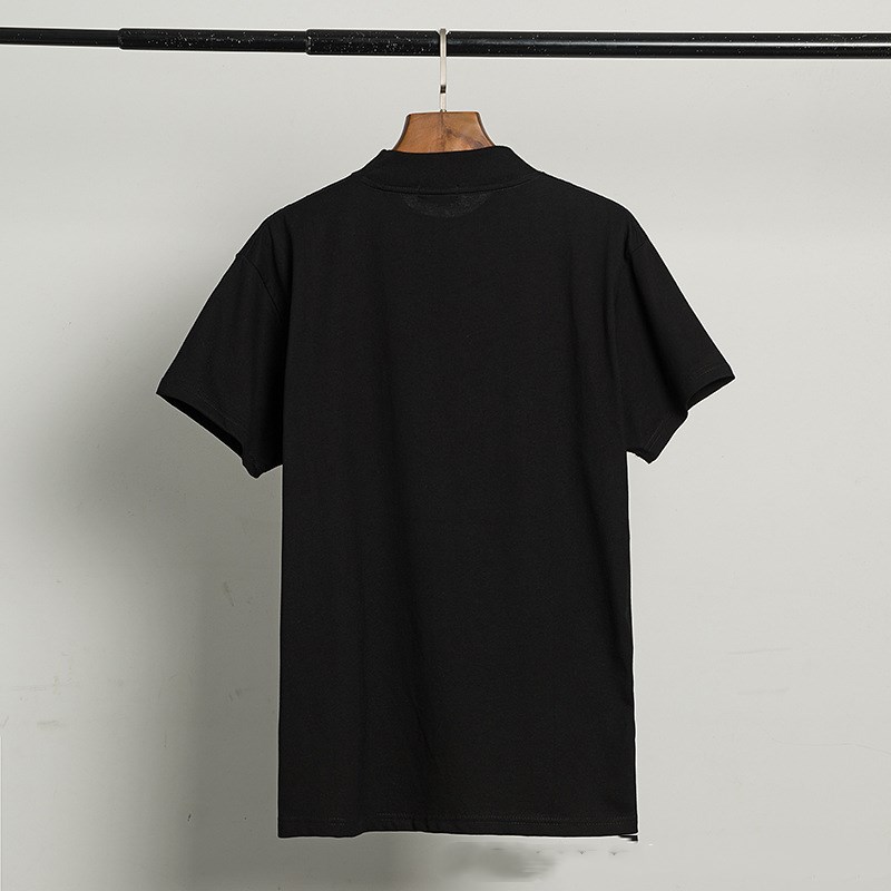 Album Printing Retro Round Neck Men's And Women's Short Sleeves