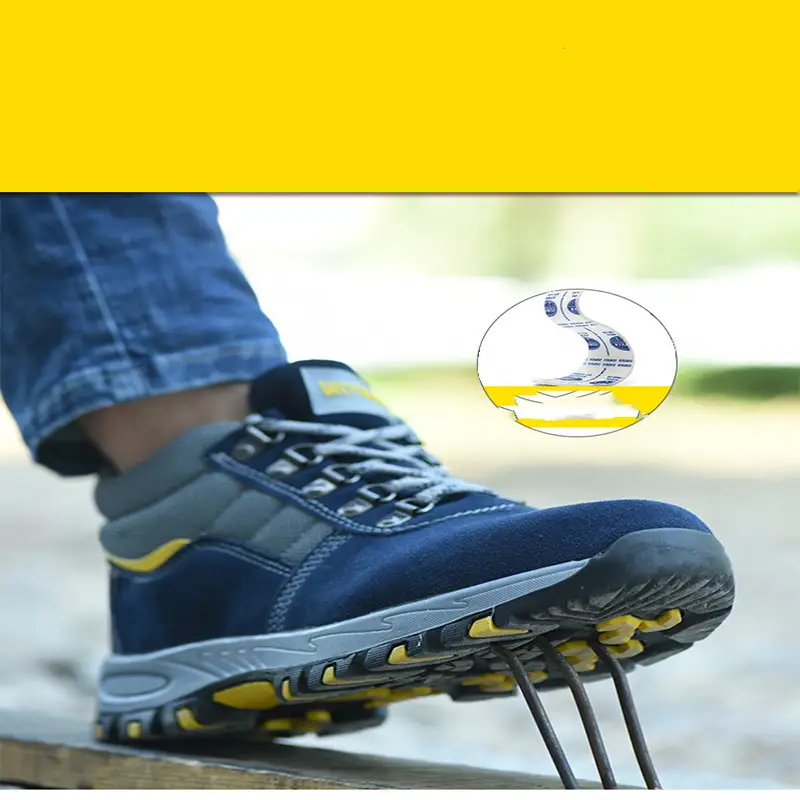 Non-Slip Wear-Resistant and Breathable Safety Shoes