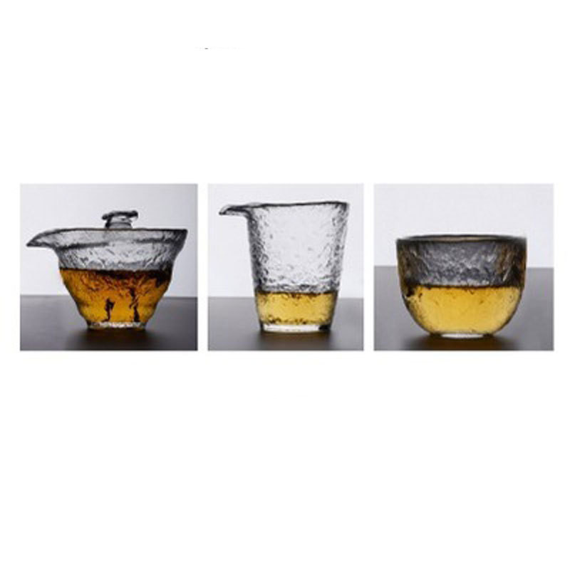 Japanese Style Sansai Bowl Heat-resistant Glass Tea Set