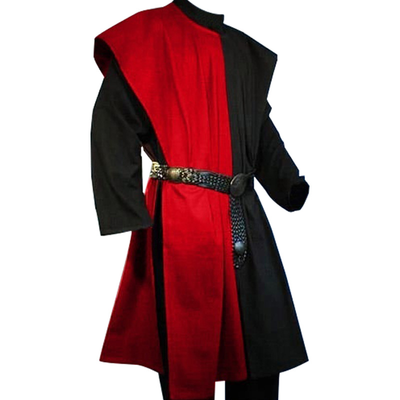 Medieval Sleeveless Two Color Vest - Picture 4 of 6
