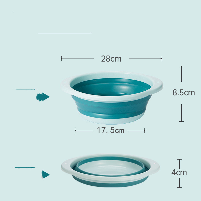 Title 6, Silicone Folding Washbasin Stand For Children