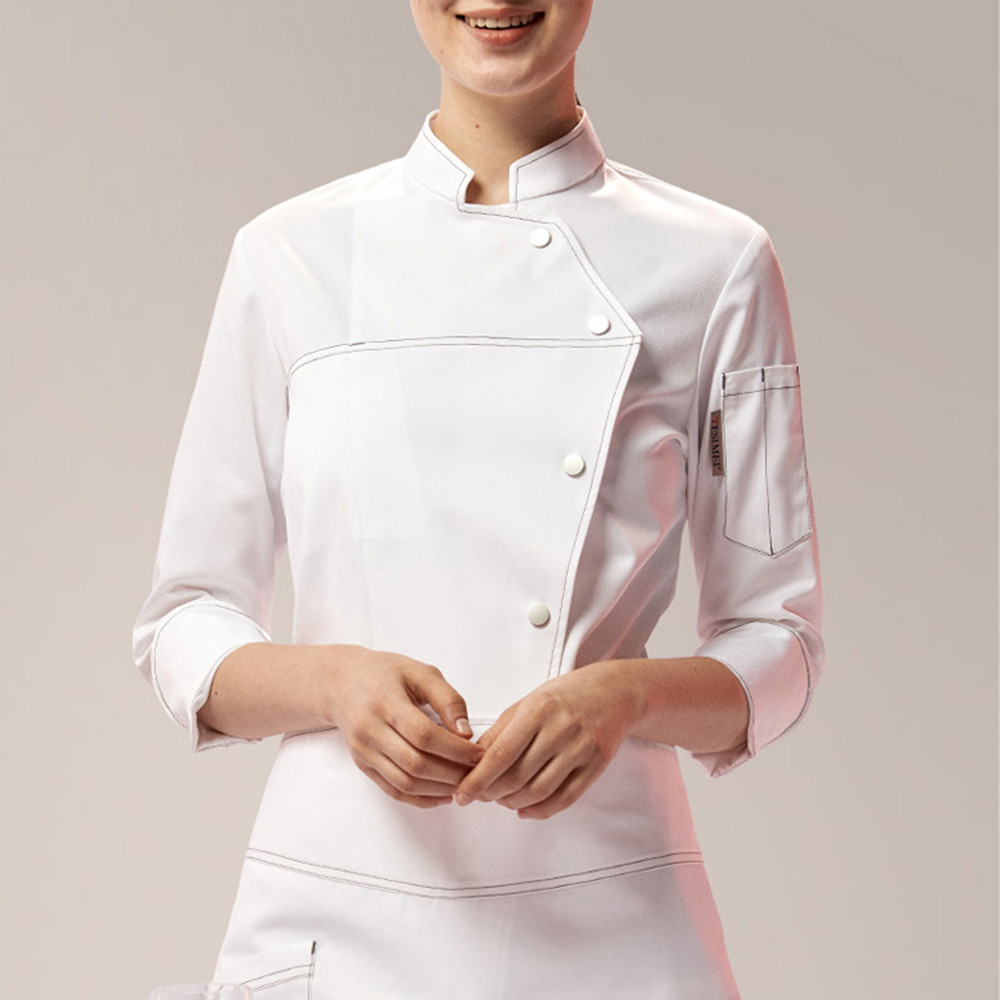 Chef Overalls Blouse Catering Dessert