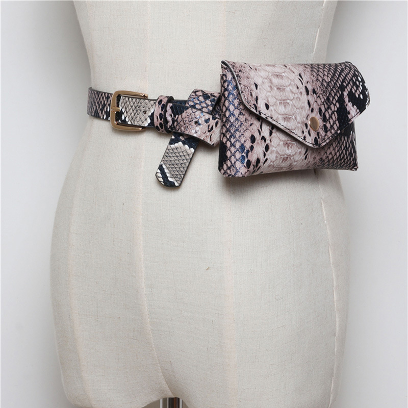 Title 5, Sac ceinture femme imprimé serpent