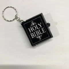Gift Box Car Electronic Couple Key Chain - Black And Silver - View 1