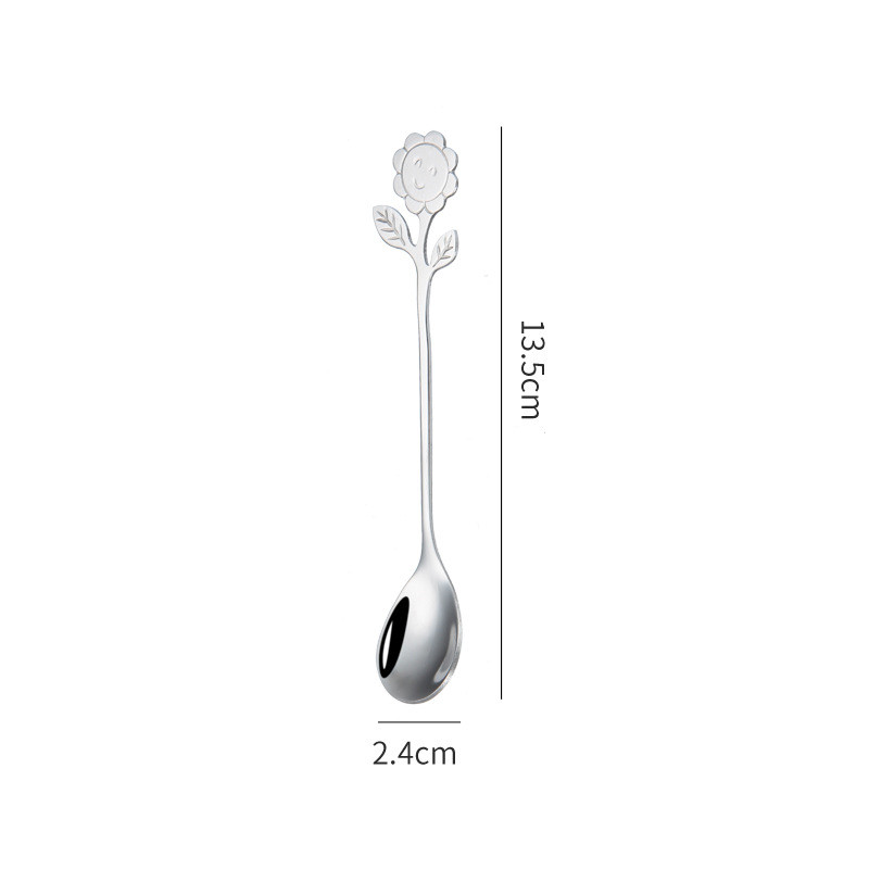 Sun flower spoon