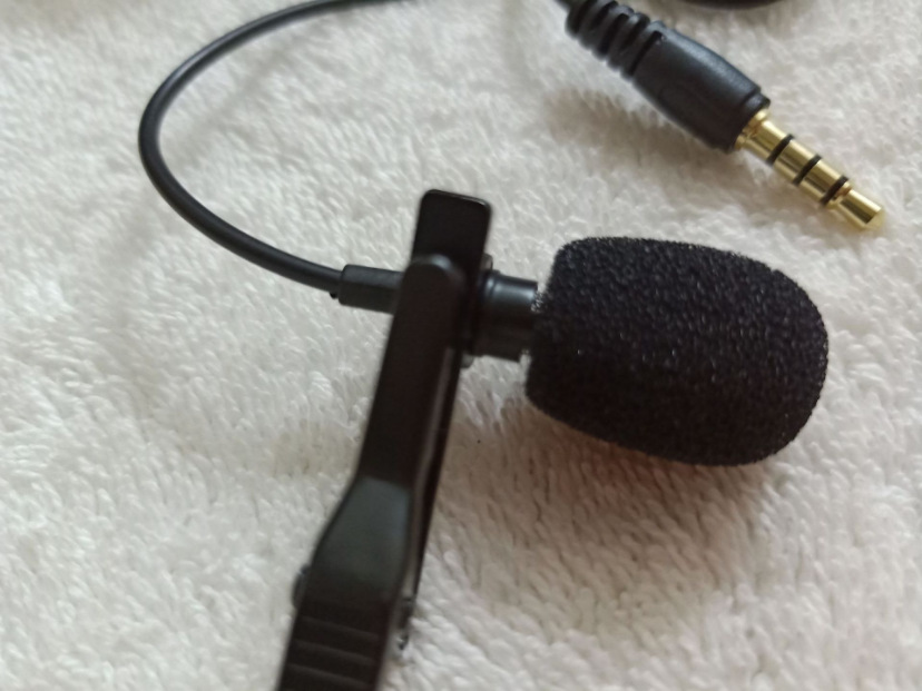 Teaching mini conference collar clip-on microphone