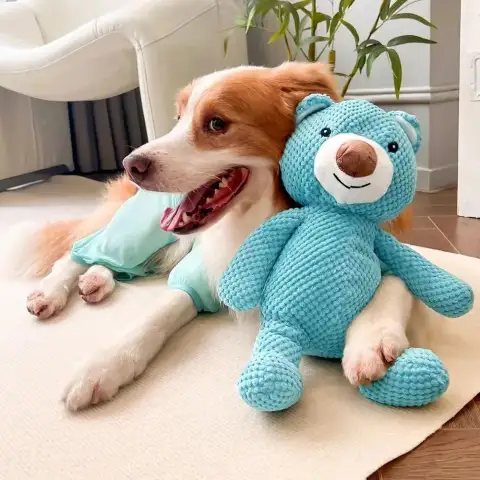Dog Large Sound Squeaky Toys Bear Animals Shape Pet