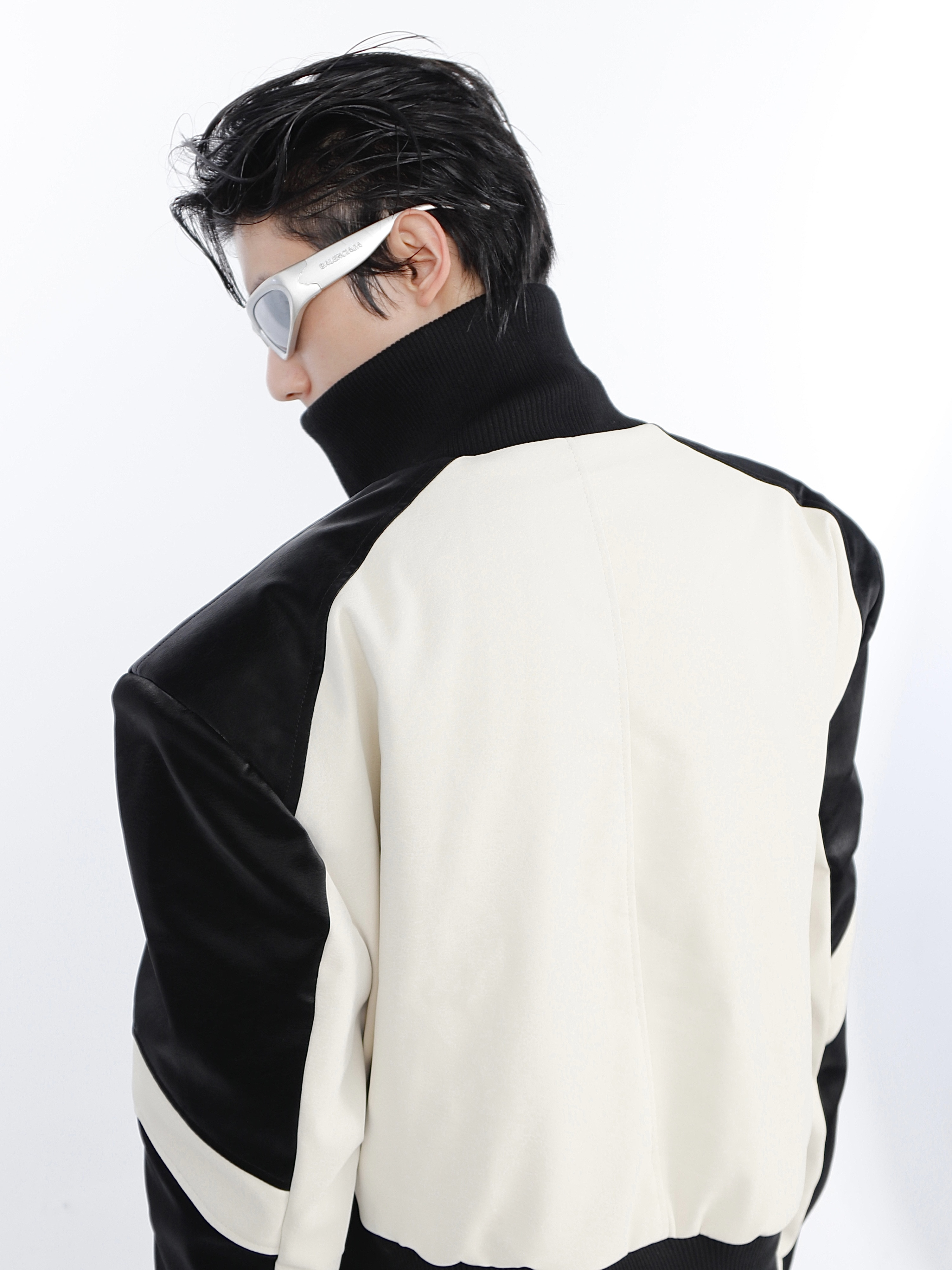 Men's Short Thickened Leather Jacket