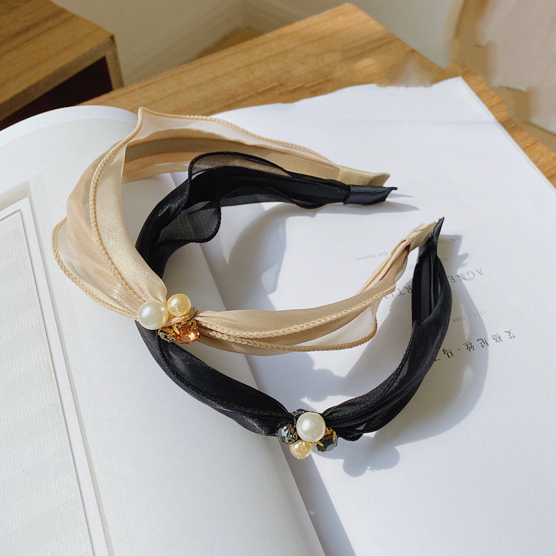 Mori Organza Pearl Headband
