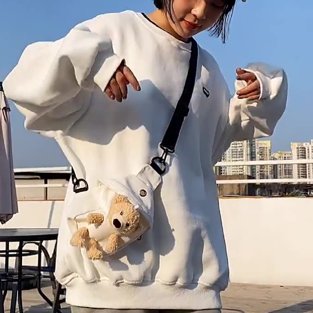 New Fashion Crewneck Loose Hoodie