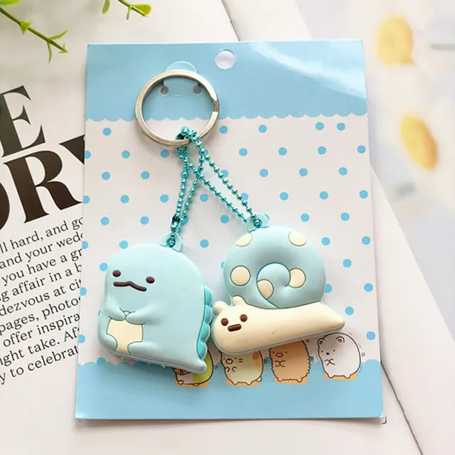 Cartoon Animal Cute Anime Silicone Keychain Female Funny - Shop at LoveMi