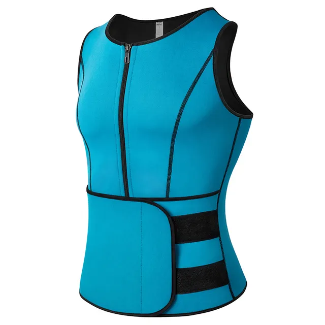 Men Sweat Vest Sauna Suit Waist Trainer