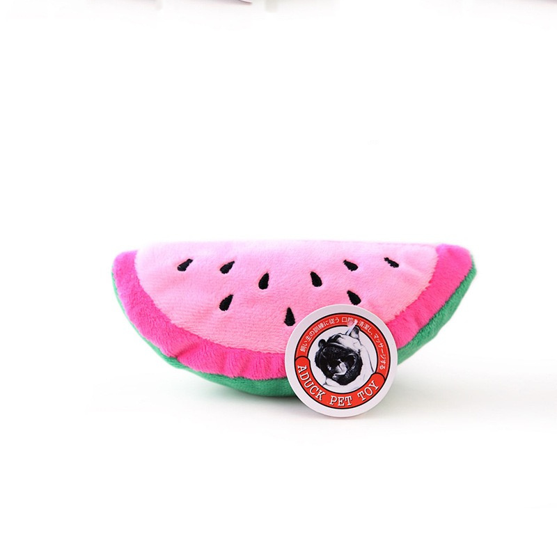 Pink sliced watermelon