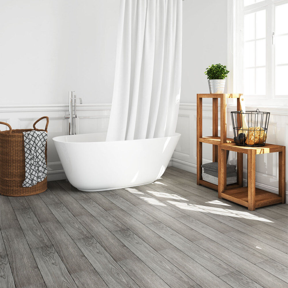 Floor Planks Tiles Self Adhesive Wood Effect Vinyl Flooring Bathroom Decor — image 10