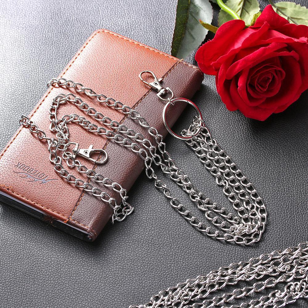 3Pcs Jeans Trousers Key Chain Rock Chains Pants Body Metal