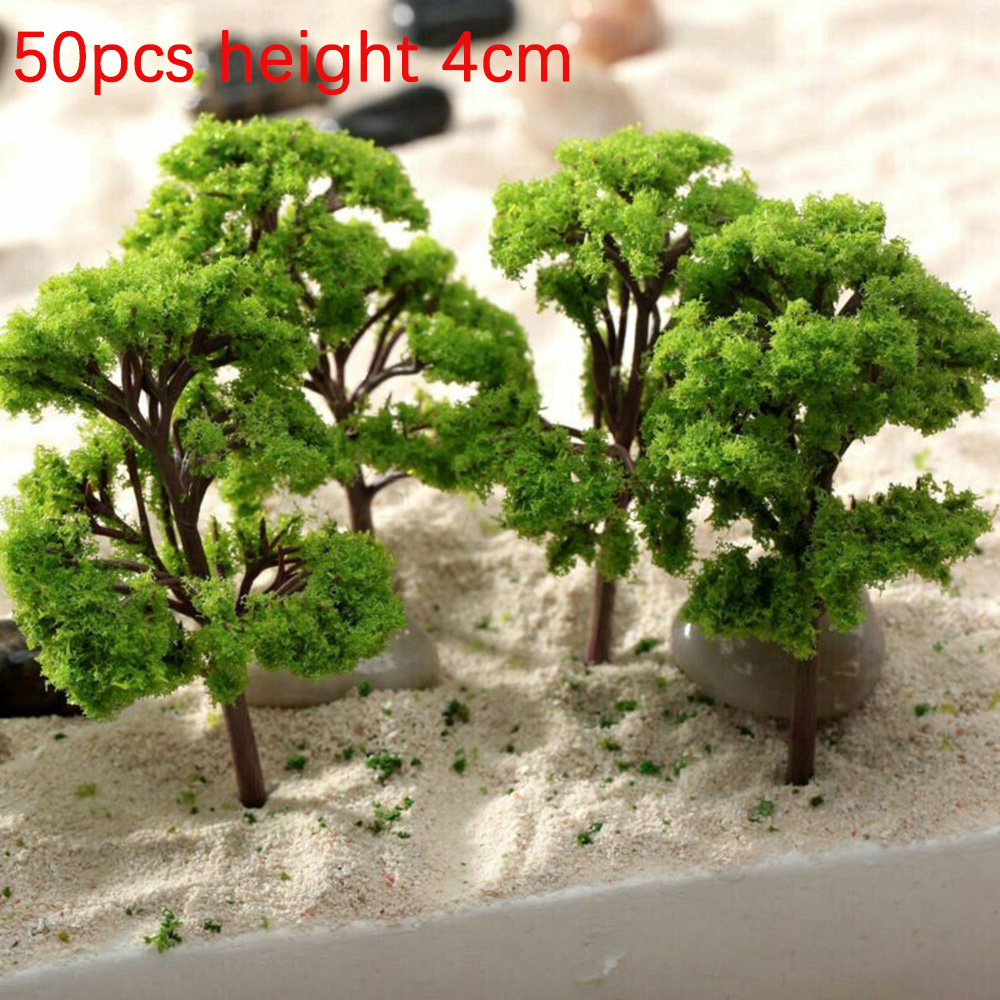 Title 1, 10 stks 9 cm HO OO Schaalmodel Bomen Trein Spoo...