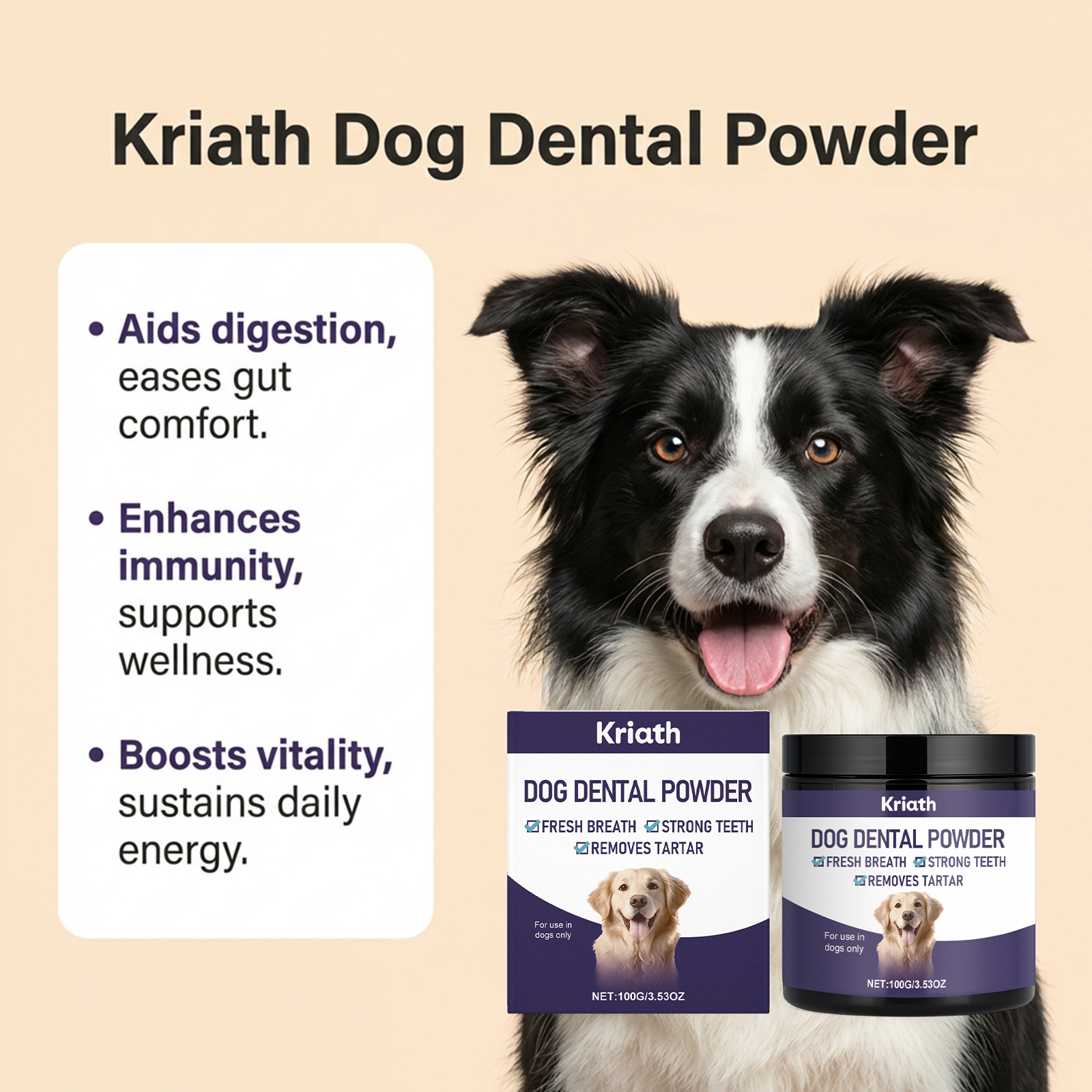 Dog Specific Breath Freshener Powder