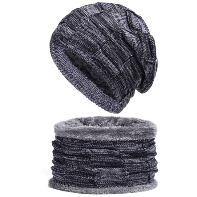 Woolen Casual Warm Pullover Fleece Knitted Graphite Color - Shop at LoveMi