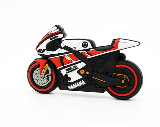 Cartoon USB Drive Wrist USB Drive Motorcycle USB Drive — foto 2