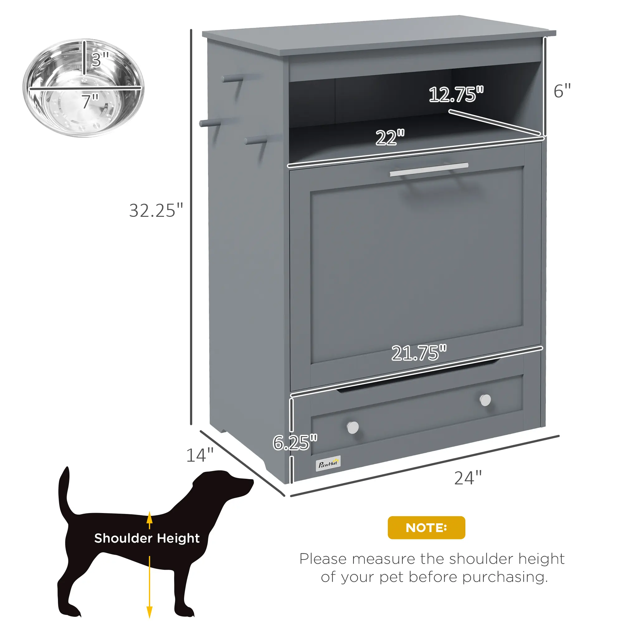 Pet Feeder Stations, Lockers, Dog Food Storage