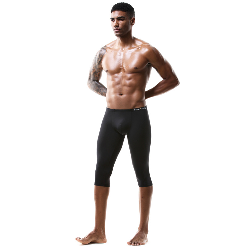 Over-the-knee Midriff Gym And Running Exercise Bottoms