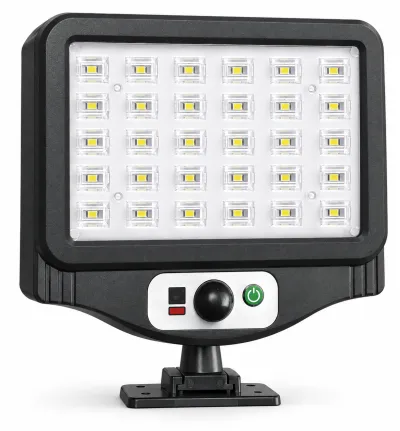 Solar Powered Rechargeable Motion Sensor LED Work Light 1500mAh For Auto W780 7 Battery Street