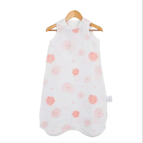 Baby Cotton Double Gauze Printed Vest
