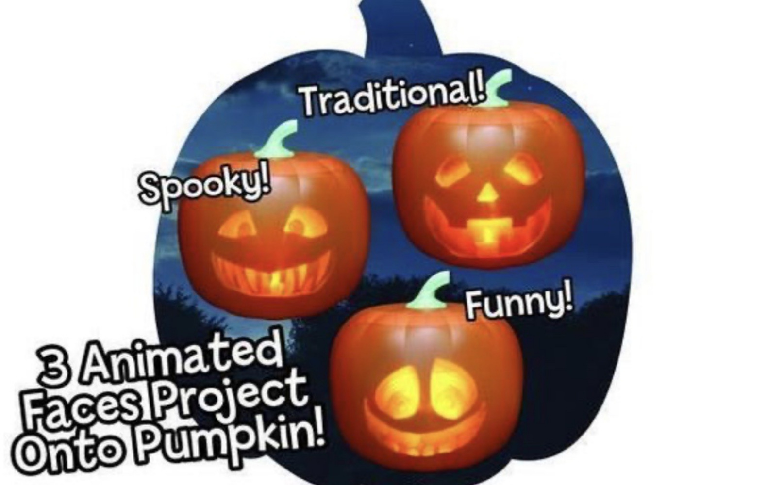 Talking Pumpkin Lantern Christmas Halloween Pumpkin Lantern