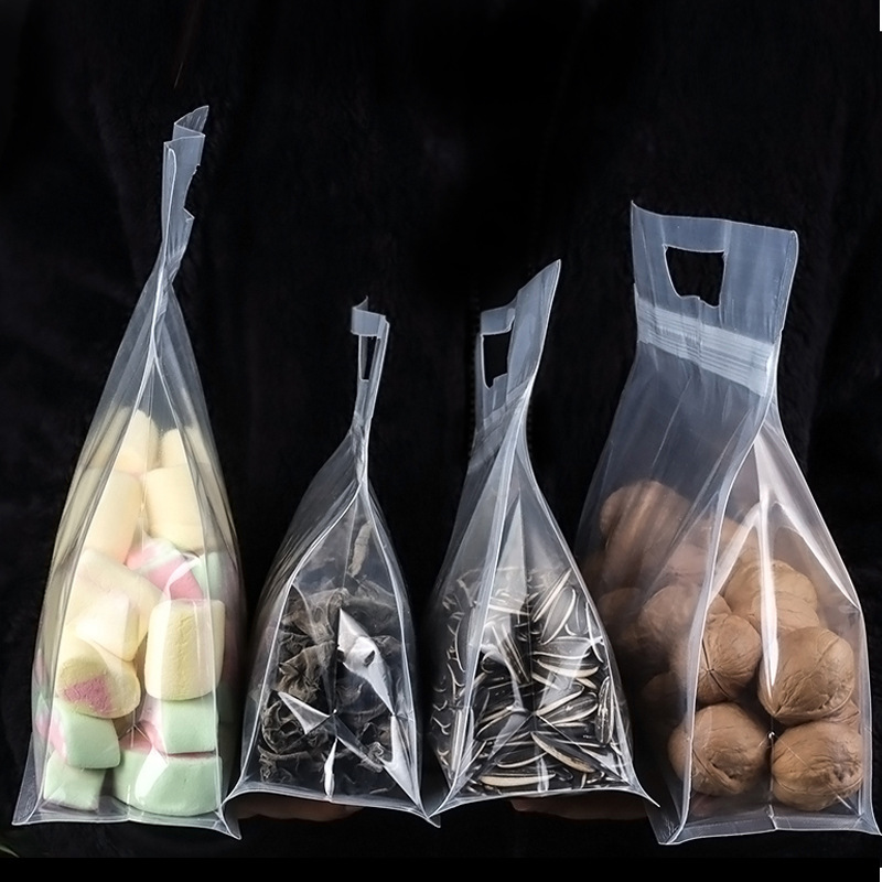 Eight-side Sealed Transparent Plastic Tote Bag - Image 10