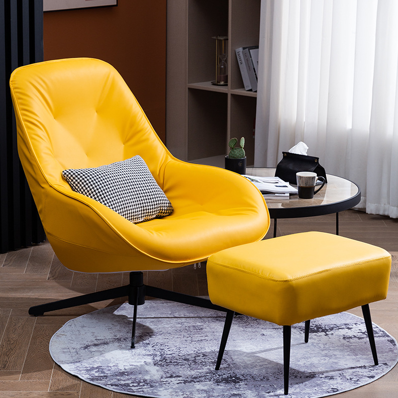 Lazy Sofa Single Sofa Chair Small Apartment - Picture 11 of 13